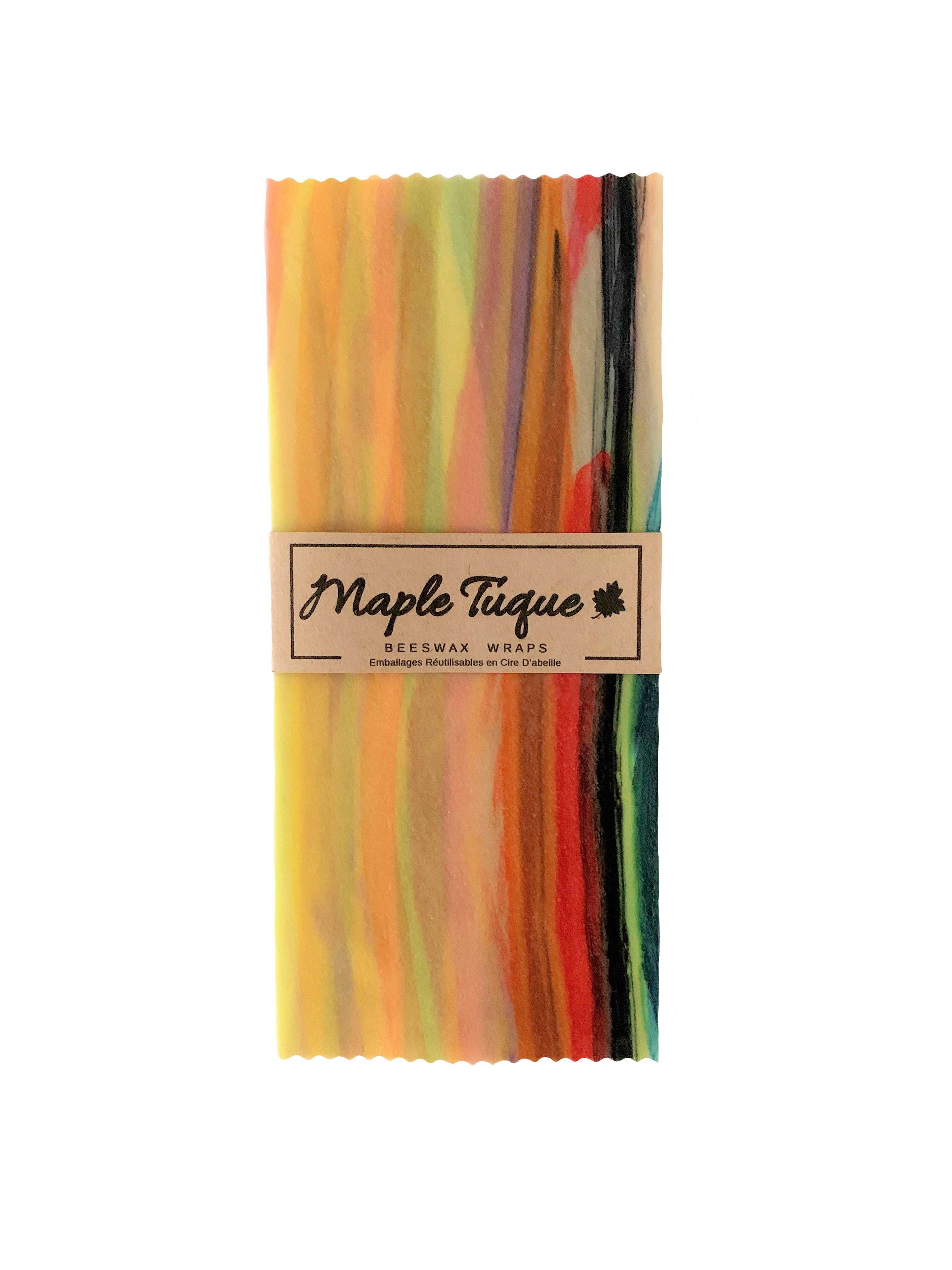 Medium Beeswax Wrap - Painted Lines